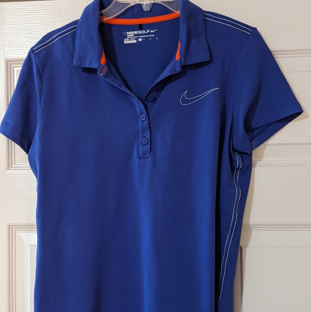 Women's Nike Dri-Fit Golf Shirt Large